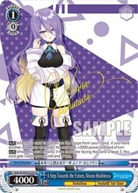 A Step Towards the Future, Moona Hoshinova (SP) - hololive production Vol.2 - Weiss Schwarz card