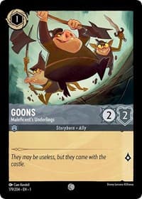Goons - Maleficent's Underlings - The First Chapter - Disney Lorcana card
