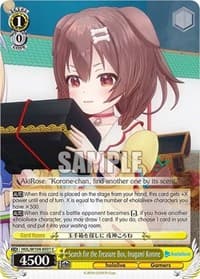 Search for the Treasure Box, Inugami Korone - hololive production Vol.2 - Weiss Schwarz card