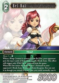 Bel Dat - Dawn of Heroes - Final Fantasy TCG card
