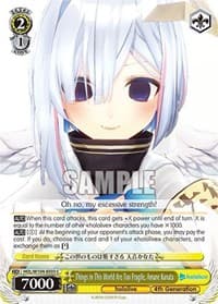 Things in This World Are Too Fragile, Amane Kanata - hololive production Vol.2 - Weiss Schwarz card