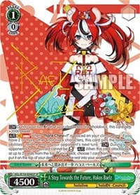 A Step Towards the Future, Hakos Baelz (SP) - hololive production Vol.2 - Weiss Schwarz card