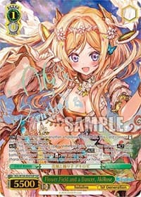 Flower Field and a Dancer, AkiRose (SSP) - hololive production Vol.2 - Weiss Schwarz card