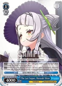 The Last Supper, Murasaki Shion (SR) - hololive production Vol.2 - Weiss Schwarz card