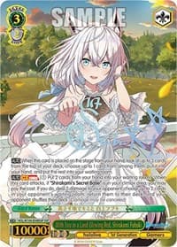 With You in a Land Glowing Red, Shirakami Fubuki (SSP) - hololive production Vol.2 - Weiss Schwarz card