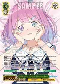 Embarrassed Princess, Himemori Luna (SSP) - hololive production Vol.2 - Weiss Schwarz card