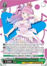 A Step Towards the Future, Himemori Luna (SR) - hololive production Vol.2 - Weiss Schwarz card