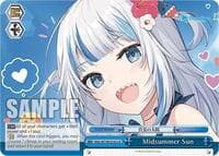 Midsummer Sun - hololive production Vol.2 - Weiss Schwarz card