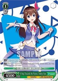 A Step Towards the Future, Tokino Sora (SR) - hololive production Vol.2 - Weiss Schwarz card