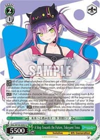 A Step Towards the Future, Tokoyami Towa - hololive production Vol.2 - Weiss Schwarz card