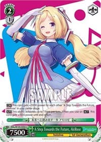 A Step Towards the Future, AkiRose - hololive production Vol.2 - Weiss Schwarz card