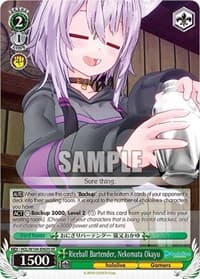 Riceball Bartender, Nekomata Okayu (SR) - hololive production Vol.2 - Weiss Schwarz card