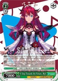 A Step Towards the Future, IRyS (SR) - hololive production Vol.2 - Weiss Schwarz card