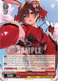 Sweet Girlfriend, Robocosan - hololive production Vol.2 - Weiss Schwarz card