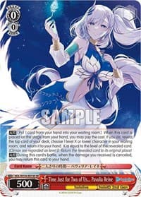 Time Just for Two of Us... Pavolia Reine (SR) - hololive production Vol.2 - Weiss Schwarz card