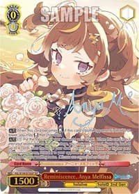 Reminiscence, Anya Melfissa (SSP) - hololive production Vol.2 - Weiss Schwarz card