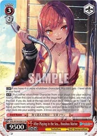After Playing in the Sea... Houshou Marine (SR) - hololive production Vol.2 - Weiss Schwarz card