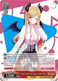 A Step Towards the Future, Yuzuki Choco - hololive production Vol.2 - Weiss Schwarz card