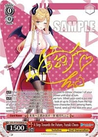 A Step Towards the Future, Yuzuki Choco (SP) - hololive production Vol.2 - Weiss Schwarz card
