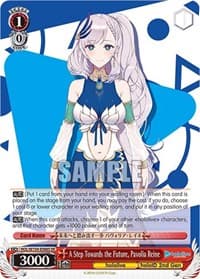 A Step Towards the Future, Pavolia Reine (SR) - hololive production Vol.2 - Weiss Schwarz card