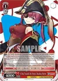 A Step Towards the Future, Houshou Marine - hololive production Vol.2 - Weiss Schwarz card