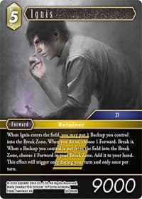 Ignis - Dawn of Heroes - Final Fantasy TCG card