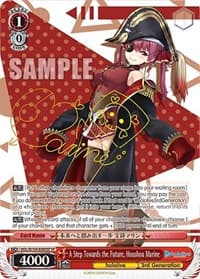 A Step Towards the Future, Houshou Marine (SP) - hololive production Vol.2 - Weiss Schwarz card