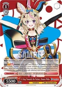 A Step Towards the Future, Omaru Polka - hololive production Vol.2 - Weiss Schwarz card