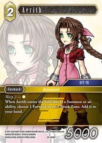 Aerith - Dawn of Heroes - Final Fantasy TCG card