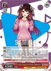 A Step Towards the Future, Robocosan (SR) - hololive production Vol.2 - Weiss Schwarz card