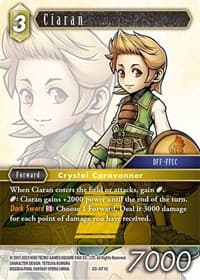 Ciaran - Dawn of Heroes - Final Fantasy TCG card