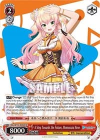 A Step Towards the Future, Momosuzu Nene (SR) - hololive production Vol.2 - Weiss Schwarz card