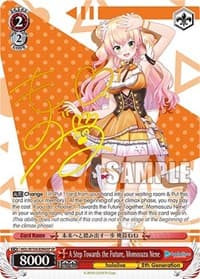 A Step Towards the Future, Momosuzu Nene (SP) - hololive production Vol.2 - Weiss Schwarz card