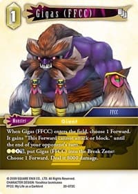 Gigas (FFCC) - Dawn of Heroes - Final Fantasy TCG card