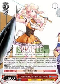 NeneRose, Momosuzu Nene (SR) - hololive production Vol.2 - Weiss Schwarz card