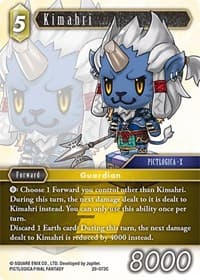 Kimahri - Dawn of Heroes - Final Fantasy TCG card