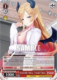 Invincible Nurse, Yuzuki Choco - hololive production Vol.2 - Weiss Schwarz card