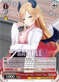 Invincible Nurse, Yuzuki Choco (SR) - hololive production Vol.2 - Weiss Schwarz card