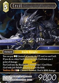 Cecil (075) - Dawn of Heroes - Final Fantasy TCG card