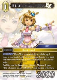 Mira EX - Dawn of Heroes - Final Fantasy TCG card