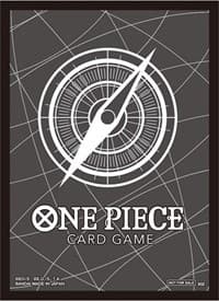 One Piece Card Game Official Sleeves (Black) (10-Pack) - Bandai Card Sleeves - Card Sleeves card