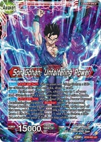 Son Gohan // Son Gohan, Unfaltering Power - Critical Blow - Dragon Ball Super: Masters card