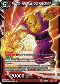 Piccolo, Power Beyond Awakening - Critical Blow - Dragon Ball Super: Masters card