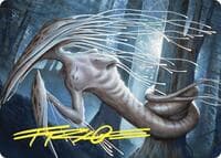 Manaweft Sliver Art Card (Gold-Stamped Signature) - Art Series: Commander Masters - Magic: The Gathering card