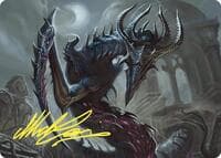 Crypt Sliver Art Card (Gold-Stamped Signature) - Art Series: Commander Masters - Magic: The Gathering card