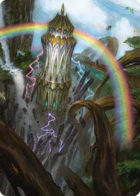 Command Tower Art Card - Art Series: Commander Masters - Magic: The Gathering card