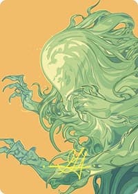 Omnath, Locus of Mana Art Card (Gold-Stamped Signature) - Art Series: Commander Masters - Magic: The Gathering card