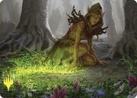Skyshroud Claim Art Card (Gold-Stamped) - Art Series: Commander Masters - Magic: The Gathering card