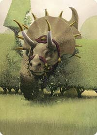 Regal Behemoth Art Card - Art Series: Commander Masters - Magic: The Gathering card
