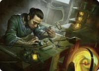 Renowned Weaponsmith Art Card - Art Series: Commander Masters - Magic: The Gathering card